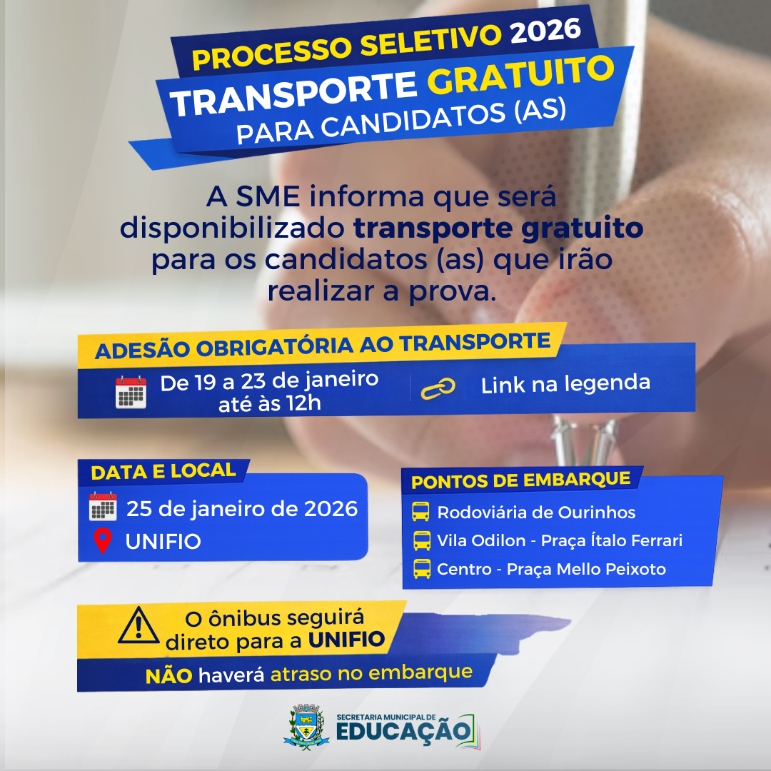 PROCESSO SELETIVO 2026